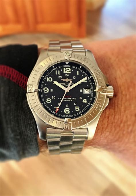 breitling a74380 review|Breitling colt a74380.